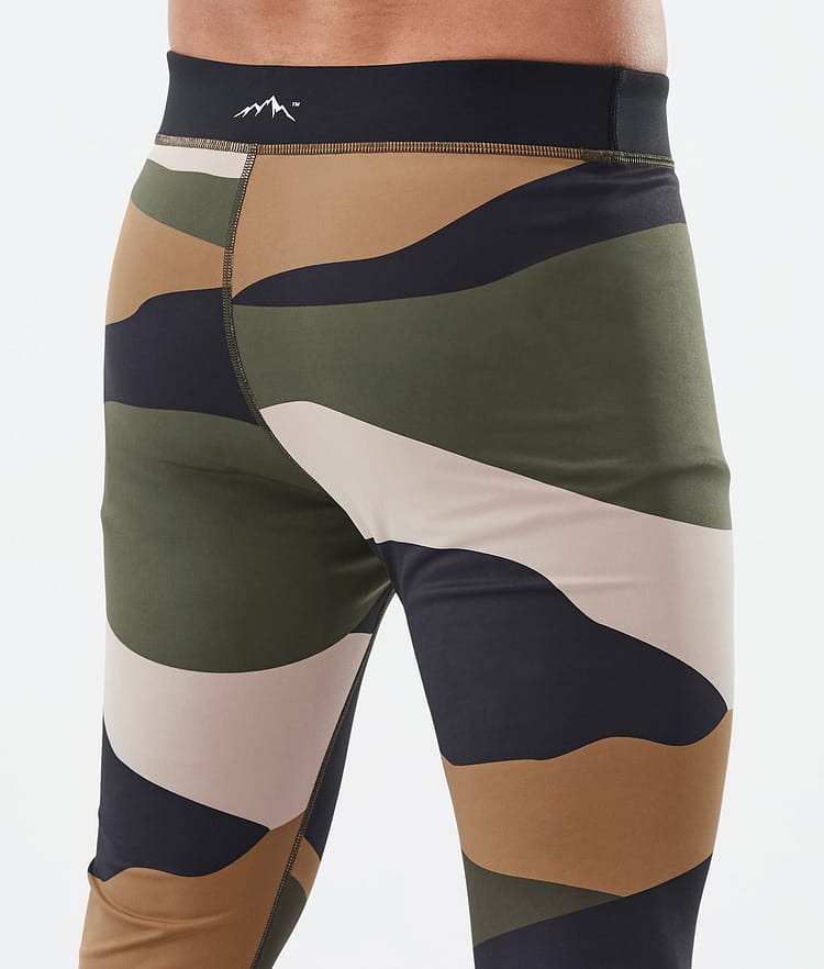 Dope Snuggle Superundertøy bukse Herre 2X-Up Shards Gold Green, Bilde 6 av 7