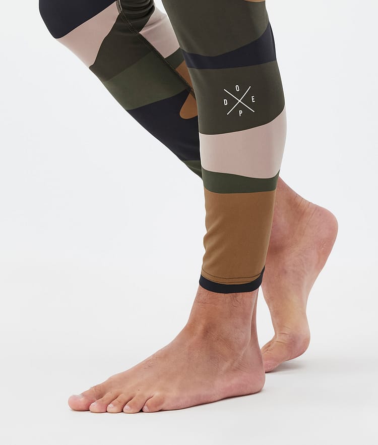 Dope Snuggle Superundertøy bukse Herre 2X-Up Shards Gold Green, Bilde 7 av 7