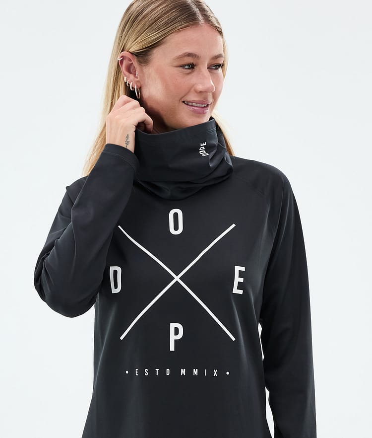 Dope Snuggle W Superundertøy overdel Dame 2X-Up Black, Bilde 2 av 7