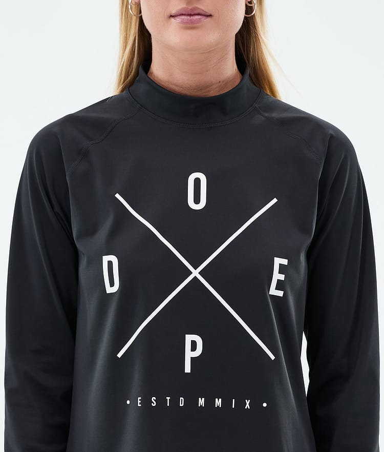Dope Snuggle W Superundertøy overdel Dame 2X-Up Black, Bilde 6 av 7