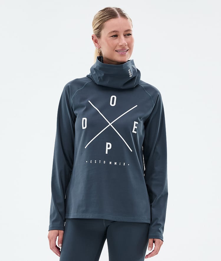 Dope Snuggle W Superundertøy overdel Dame 2X-Up Metal Blue, Bilde 1 av 7