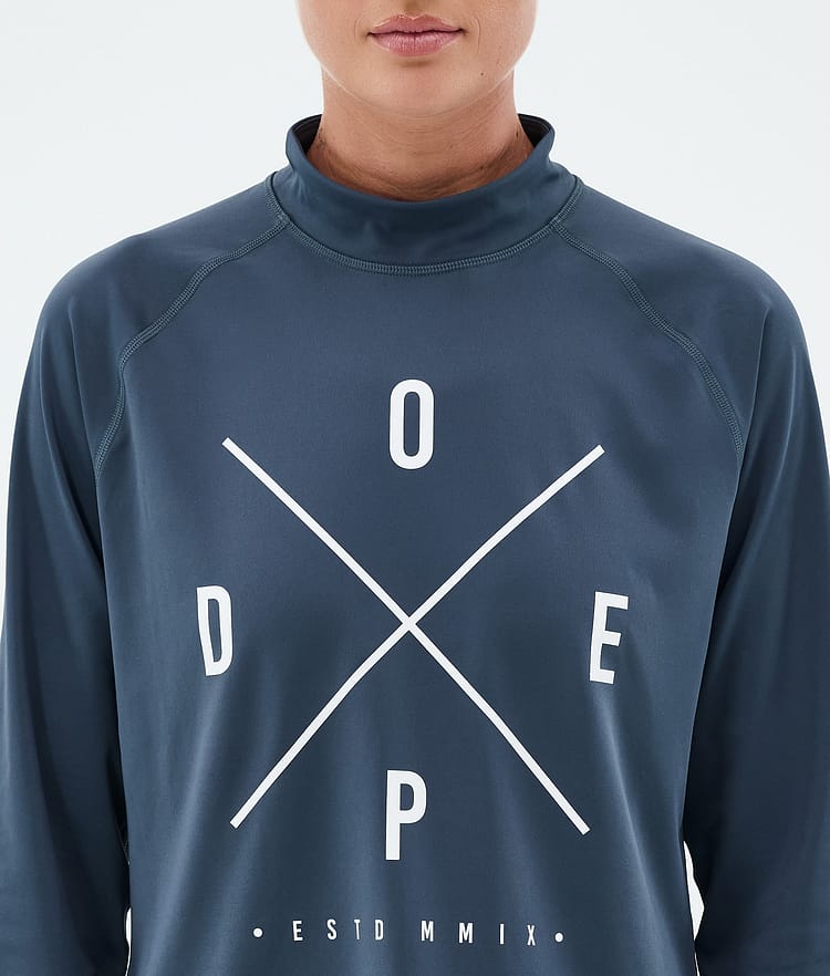Dope Snuggle W Superundertøy overdel Dame 2X-Up Metal Blue, Image 6 of 7