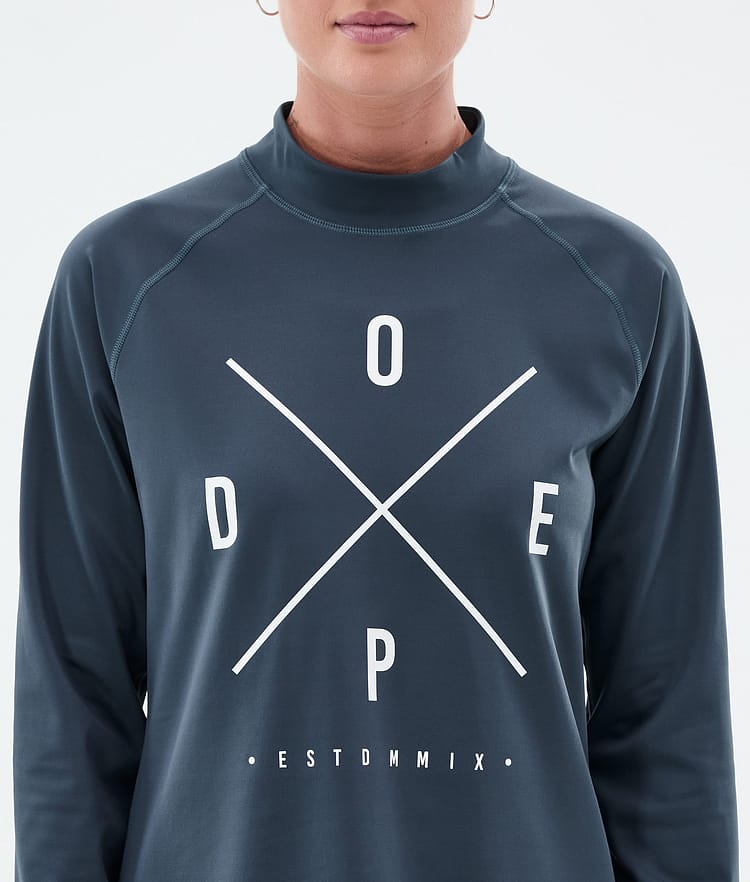Dope Snuggle W Superundertøy overdel Dame 2X-Up Metal Blue, Bilde 6 av 7