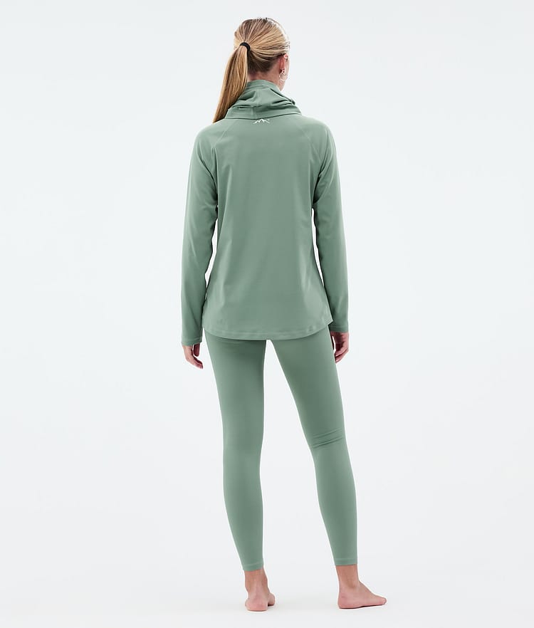 Dope Snuggle W Superundertøy overdel Dame 2X-Up Faded Green, Bilde 4 av 7