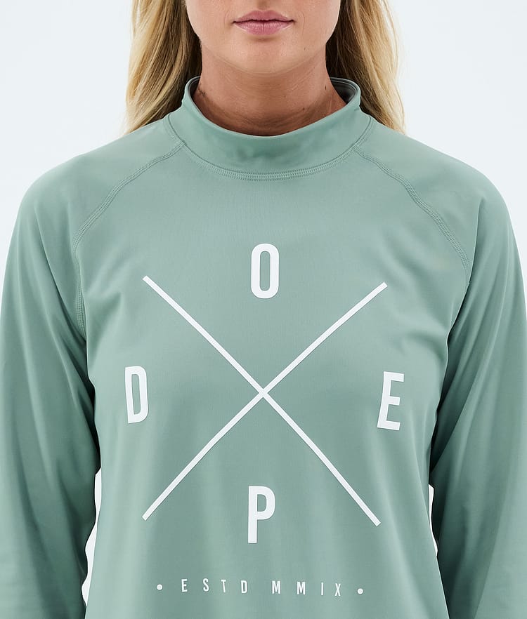 Dope Snuggle W Superundertøy overdel Dame 2X-Up Faded Green, Image 6 of 7
