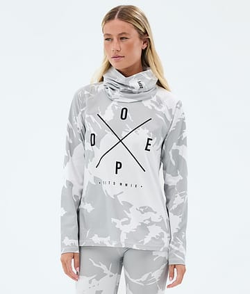 Dope Snuggle W Superundertøy overdel 2X-Up Grey Camo