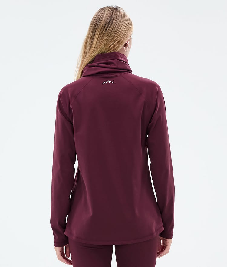 Dope Snuggle W Superundertøy overdel Dame 2X-Up Burgundy, Bilde 5 av 7