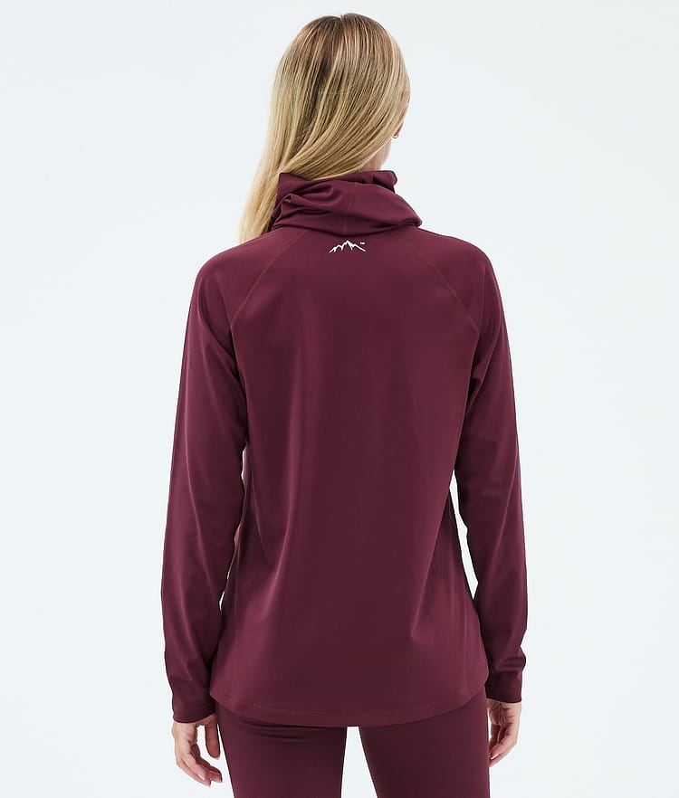 Dope Snuggle W Superundertøy overdel Dame 2X-Up Burgundy, Image 5 of 7