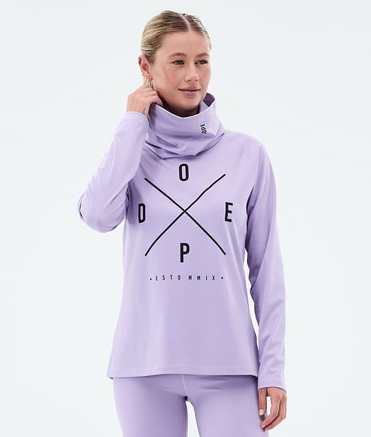 Dope Snuggle W Superundertøy overdel Dame 2X-Up Faded Violet