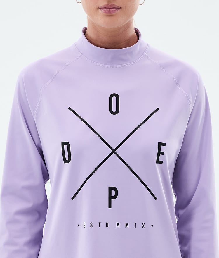 Dope Snuggle W Superundertøy overdel Dame 2X-Up Faded Violet, Bilde 6 av 7