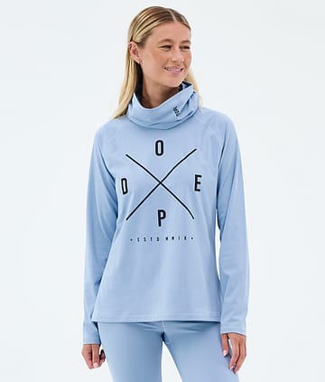 Dope Snuggle W Superundertøy overdel 2X-Up Light Blue