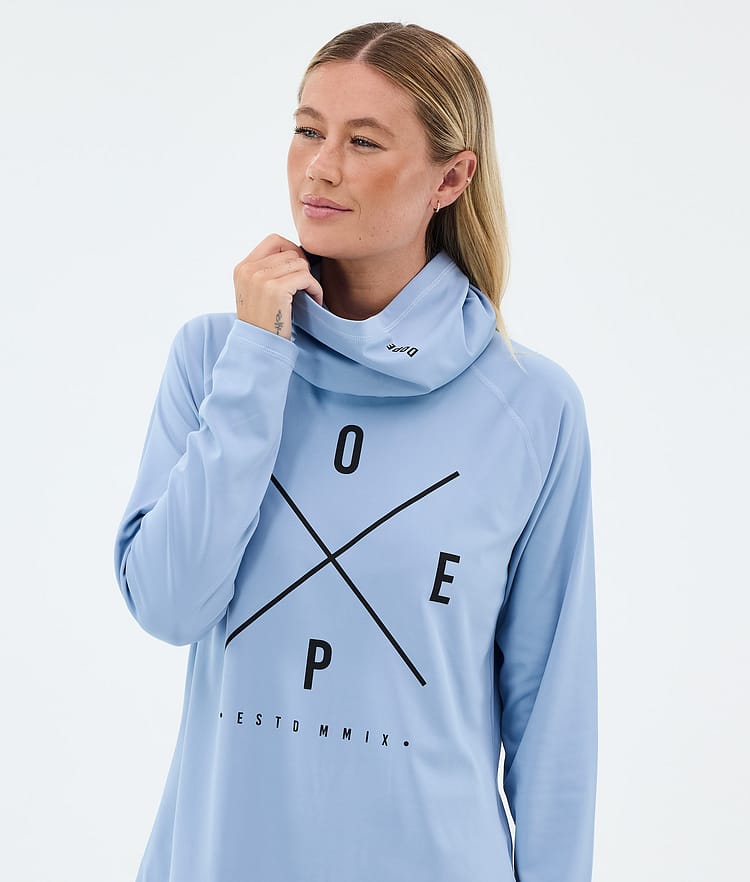 Dope Snuggle W Superundertøy overdel Dame 2X-Up Light Blue, Image 2 of 7