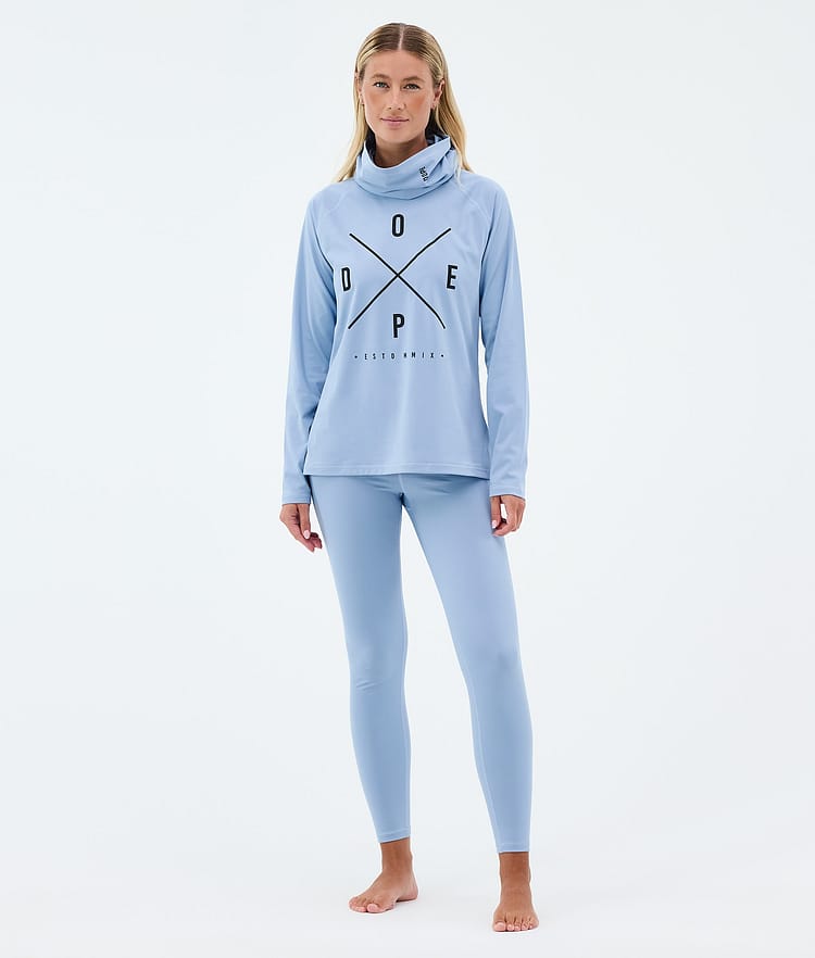 Dope Snuggle W Superundertøy overdel Dame 2X-Up Light Blue, Image 3 of 7