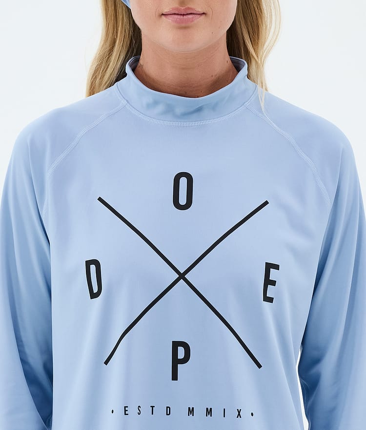 Dope Snuggle W Superundertøy overdel Dame 2X-Up Light Blue, Image 6 of 7