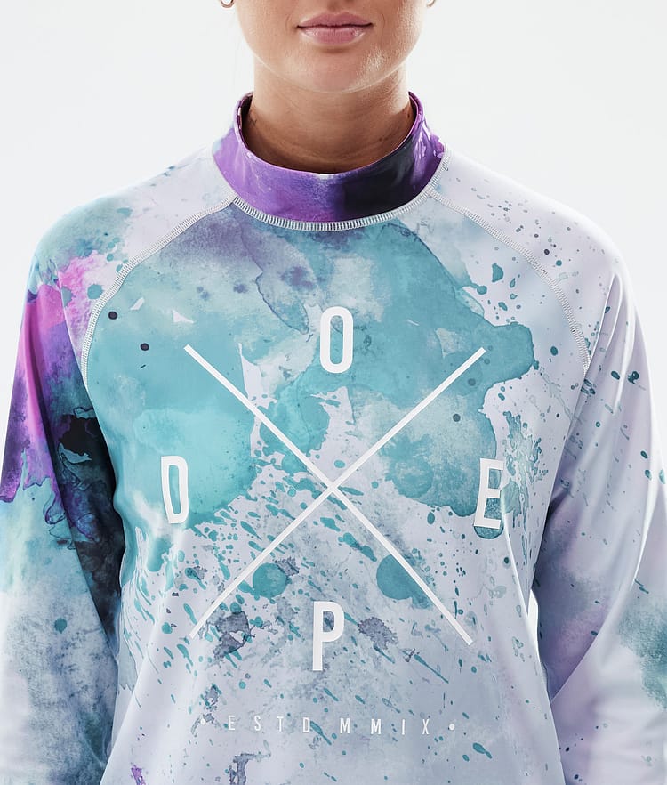 Dope Snuggle W Superundertøy overdel Dame 2X-Up Spray Green Grape, Bilde 6 av 7
