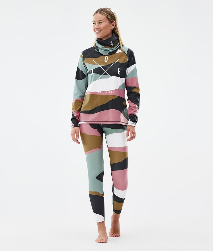 Dope Snuggle W Superundertøy overdel Dame 2X-Up Shards Gold Muted Pink, Image 3 of 7