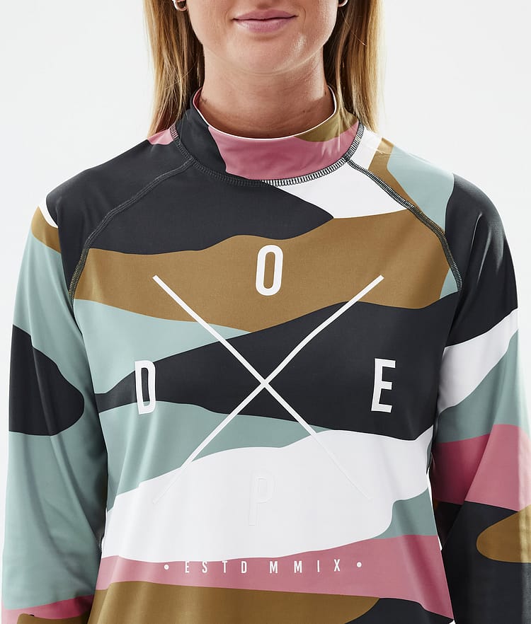 Dope Snuggle W Superundertøy overdel Dame 2X-Up Shards Gold Muted Pink, Image 6 of 7