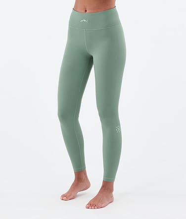 Dope Snuggle W Superundertøy bukse Dame 2X-Up Faded Green