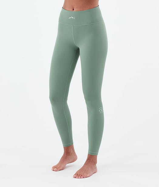 Dope Snuggle W Superundertøy bukse Dame 2X-Up Faded Green
