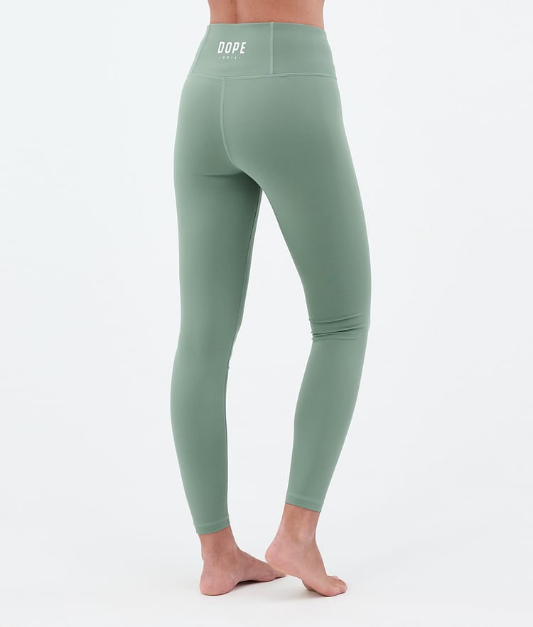 Dope Snuggle W Superundertøy bukse Dame 2X-Up Faded Green, Bilde 2 av 7