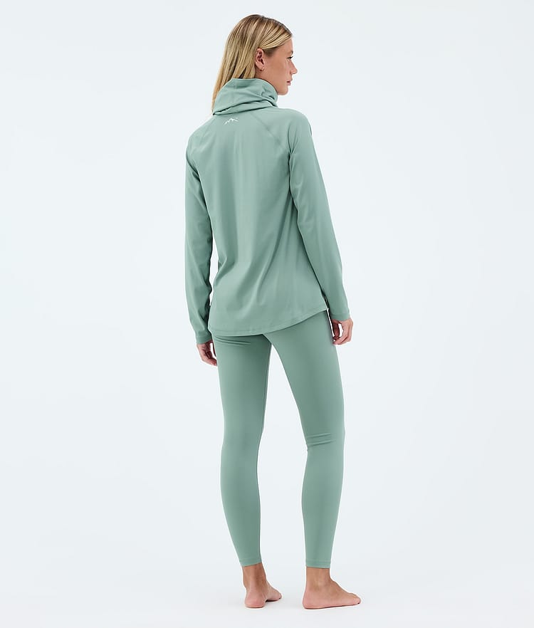Dope Snuggle W Superundertøy bukse Dame 2X-Up Faded Green, Image 4 of 7