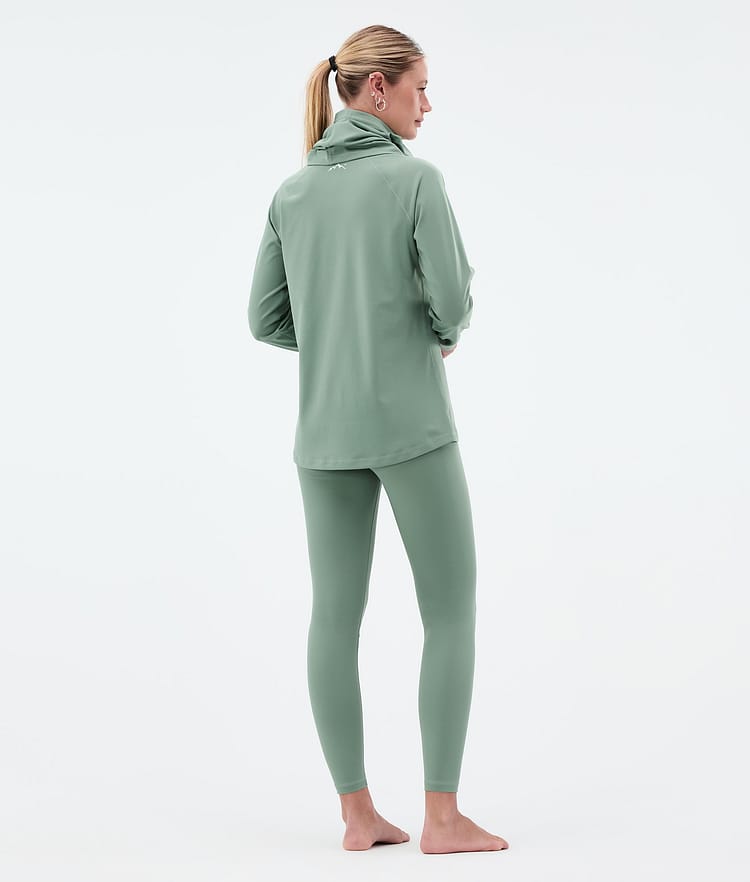 Dope Snuggle W Superundertøy bukse Dame 2X-Up Faded Green, Bilde 4 av 7