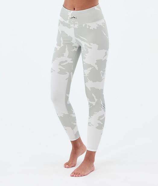 Dope Snuggle W Superundertøy bukse Dame 2X-Up Grey Camo