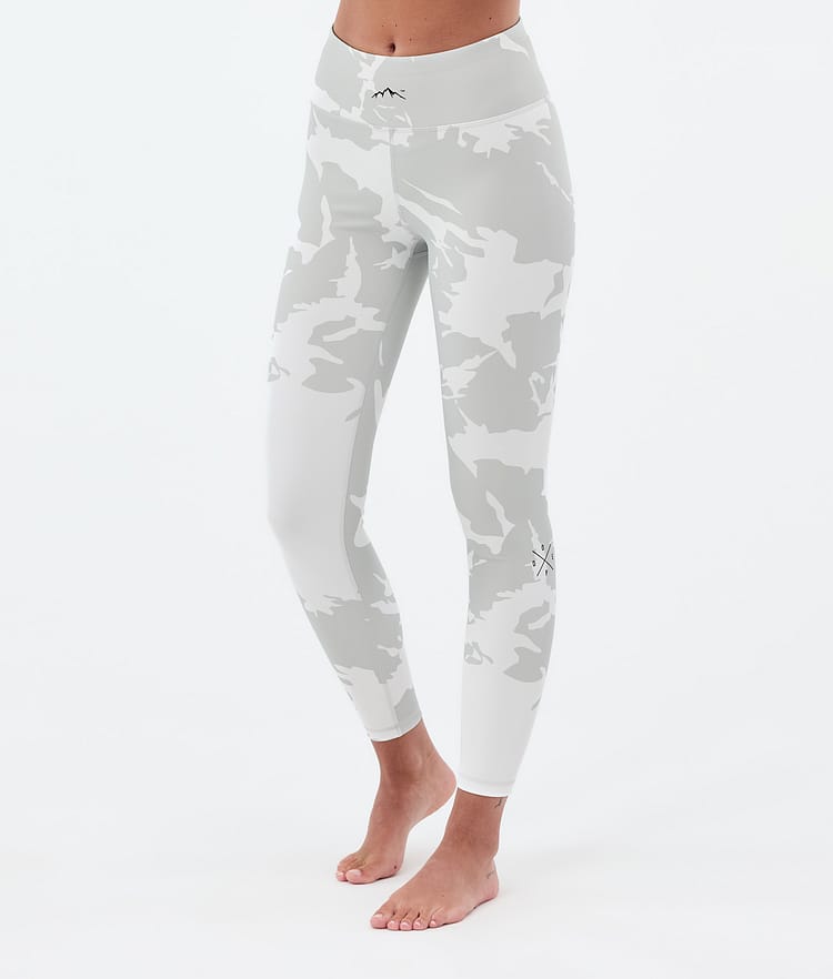 Dope Snuggle W Superundertøy bukse Dame 2X-Up Grey Camo, Bilde 1 av 7