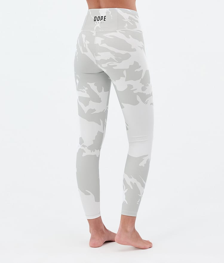 Dope Snuggle W Superundertøy bukse Dame 2X-Up Grey Camo, Bilde 2 av 7