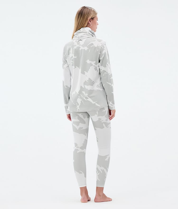 Dope Snuggle W Superundertøy bukse Dame 2X-Up Grey Camo, Bilde 4 av 7