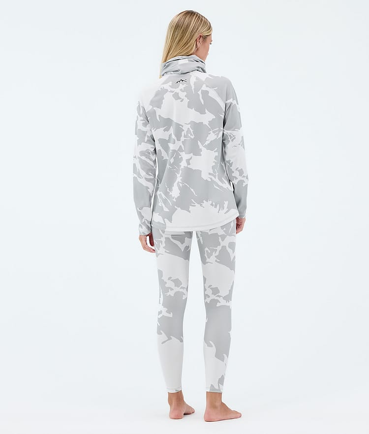 Dope Snuggle W Superundertøy bukse Dame 2X-Up Grey Camo, Image 4 of 7