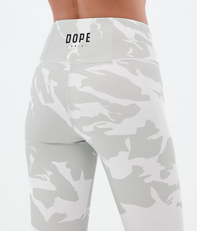 Dope Snuggle W Superundertøy bukse Dame 2X-Up Grey Camo, Bilde 6 av 7