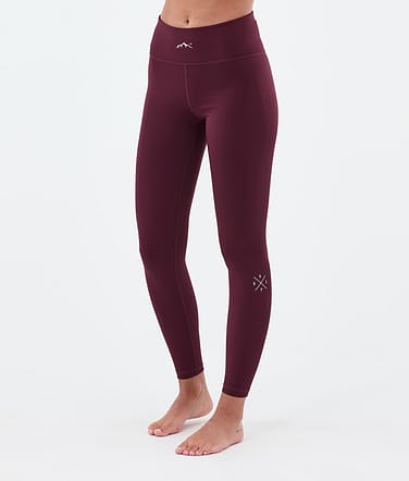 Dope Snuggle W Superundertøy bukse Dame 2X-Up Burgundy