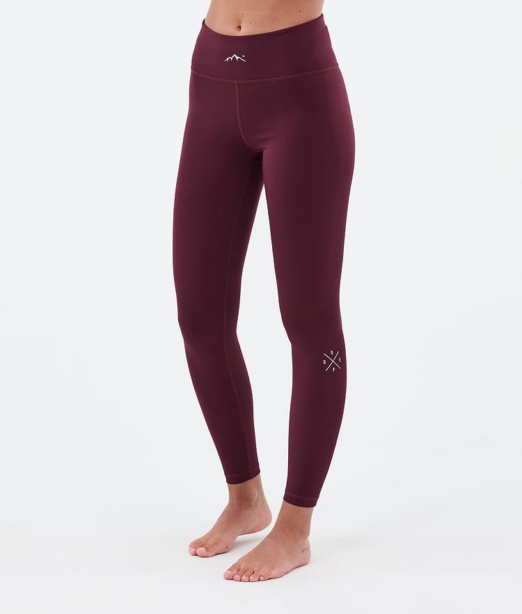 Dope Snuggle W Superundertøy bukse Dame 2X-Up Burgundy, Bilde 1 av 7