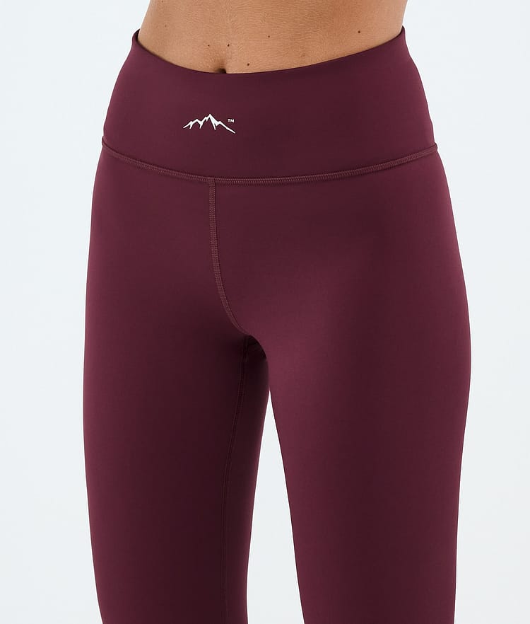Dope Snuggle W Superundertøy bukse Dame 2X-Up Burgundy, Image 5 of 7