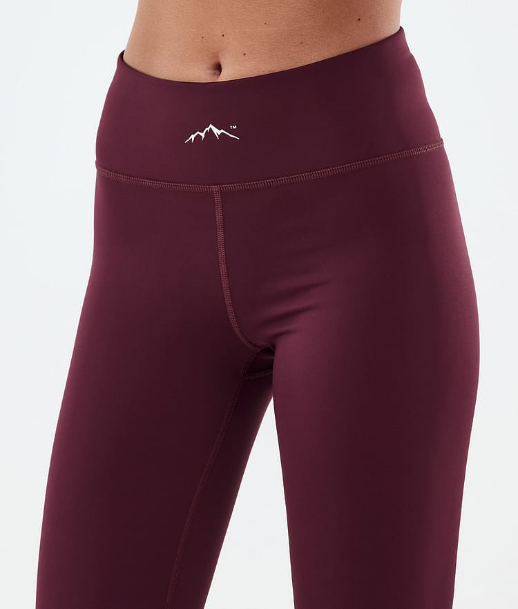 Dope Snuggle W Superundertøy bukse Dame 2X-Up Burgundy, Bilde 5 av 7
