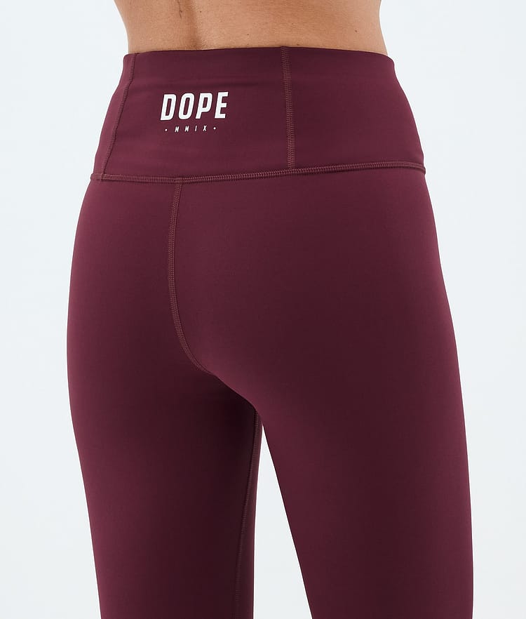 Dope Snuggle W Superundertøy bukse Dame 2X-Up Burgundy, Image 6 of 7