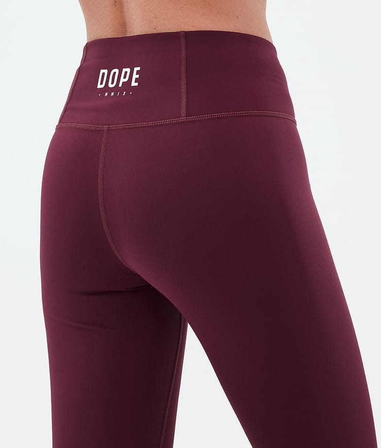 Dope Snuggle W Superundertøy bukse Dame 2X-Up Burgundy, Bilde 6 av 7
