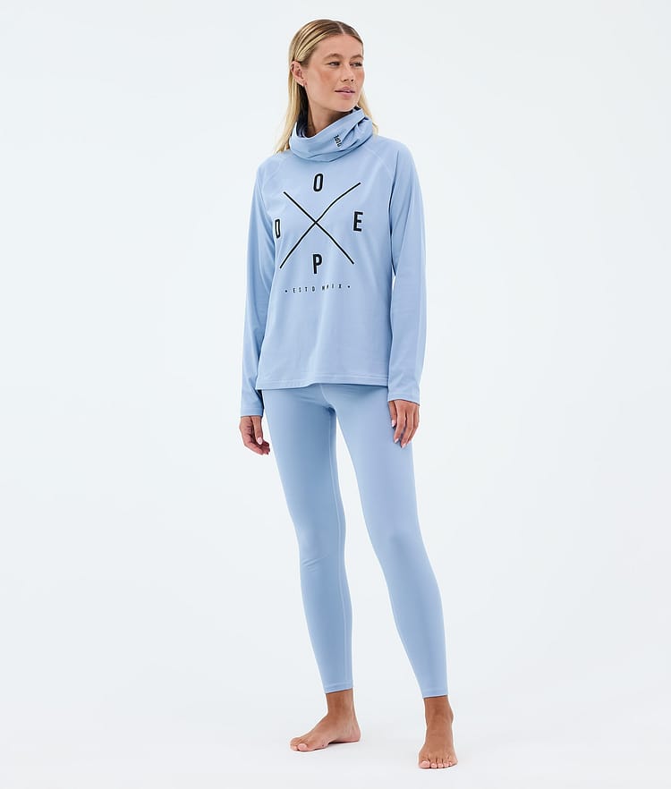 Dope Snuggle W Superundertøy bukse Dame 2X-Up Light Blue, Image 3 of 7