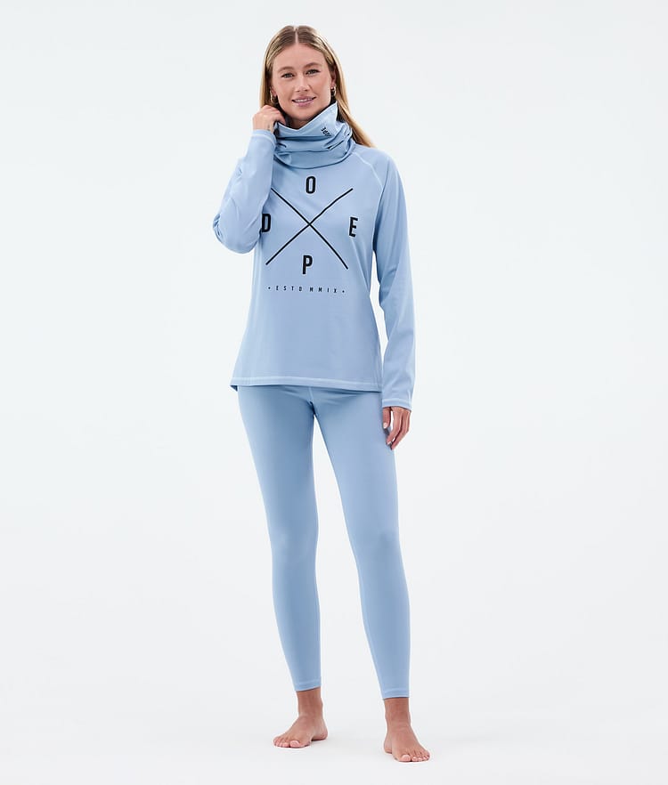 Dope Snuggle W Superundertøy bukse Dame 2X-Up Light Blue, Bilde 3 av 7