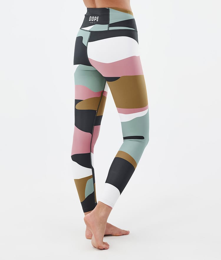Dope Snuggle W Superundertøy bukse Dame 2X-Up Shards Gold Muted Pink, Bilde 2 av 7