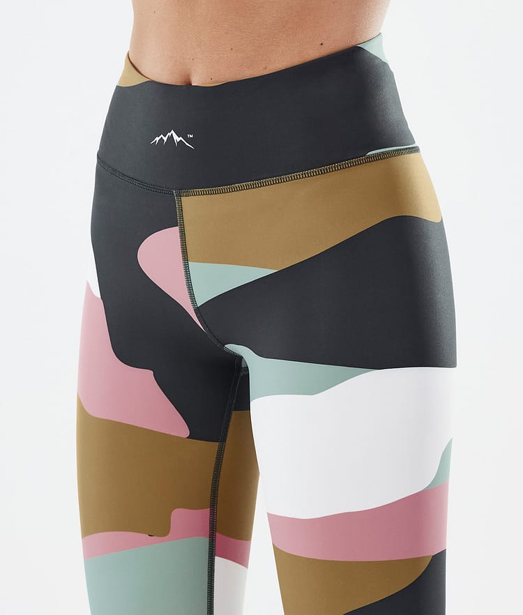 Dope Snuggle W Superundertøy bukse Dame 2X-Up Shards Gold Muted Pink, Bilde 5 av 7