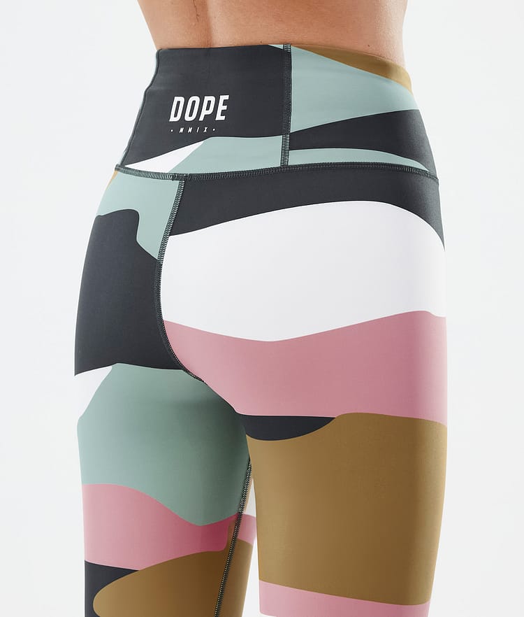 Dope Snuggle W Superundertøy bukse Dame 2X-Up Shards Gold Muted Pink, Bilde 6 av 7
