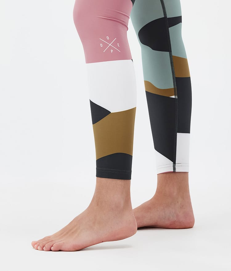 Dope Snuggle W Superundertøy bukse Dame 2X-Up Shards Gold Muted Pink, Bilde 7 av 7