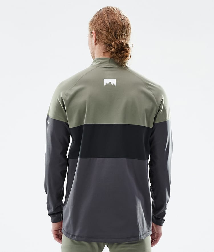 Montec Alpha Superundertøy overdel Herre Greenish/Black/Phantom, Bilde 5 av 5