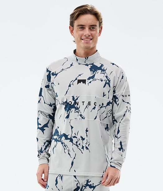 Montec Alpha Superundertøy overdel Herre Ice