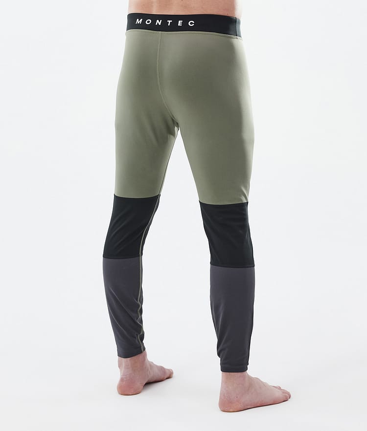 Montec Alpha Superundertøy bukse Herre Greenish/Black/Phantom, Bilde 2 av 7