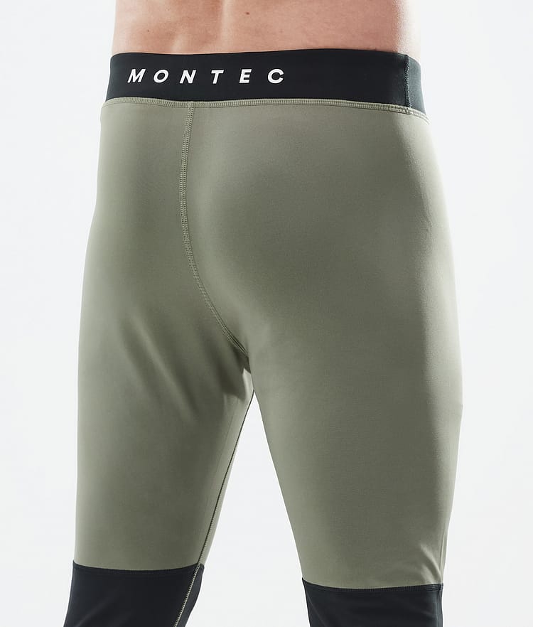 Montec Alpha Superundertøy bukse Herre Greenish/Black/Phantom, Bilde 6 av 7