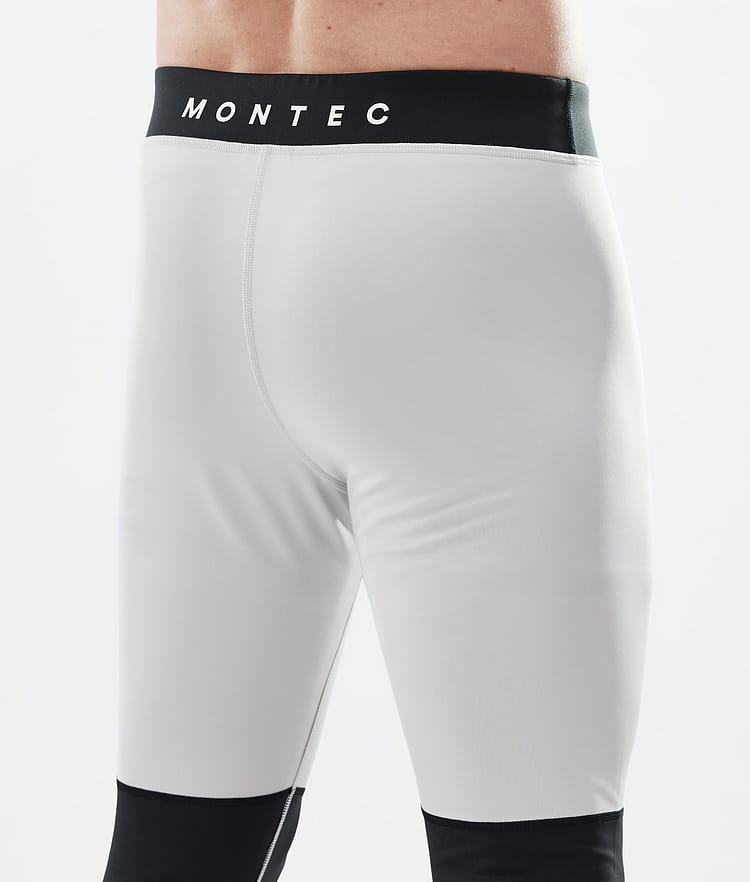 Montec Alpha Superundertøy bukse Herre Light Grey/Black/Dark Atlantic, Bilde 6 av 7