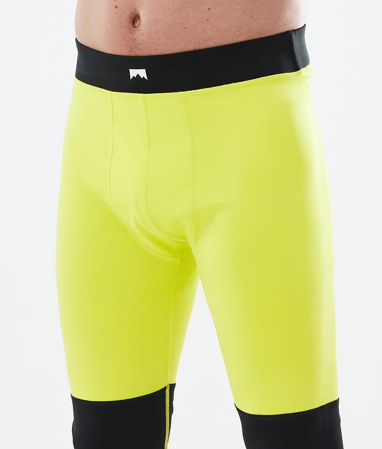 Montec Alpha Superundertøy bukse Herre Bright Yellow/Black/Light Pearl, Bilde 5 av 7